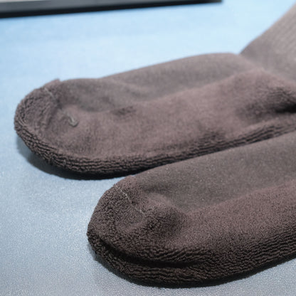 白－刺繡毛巾底襪