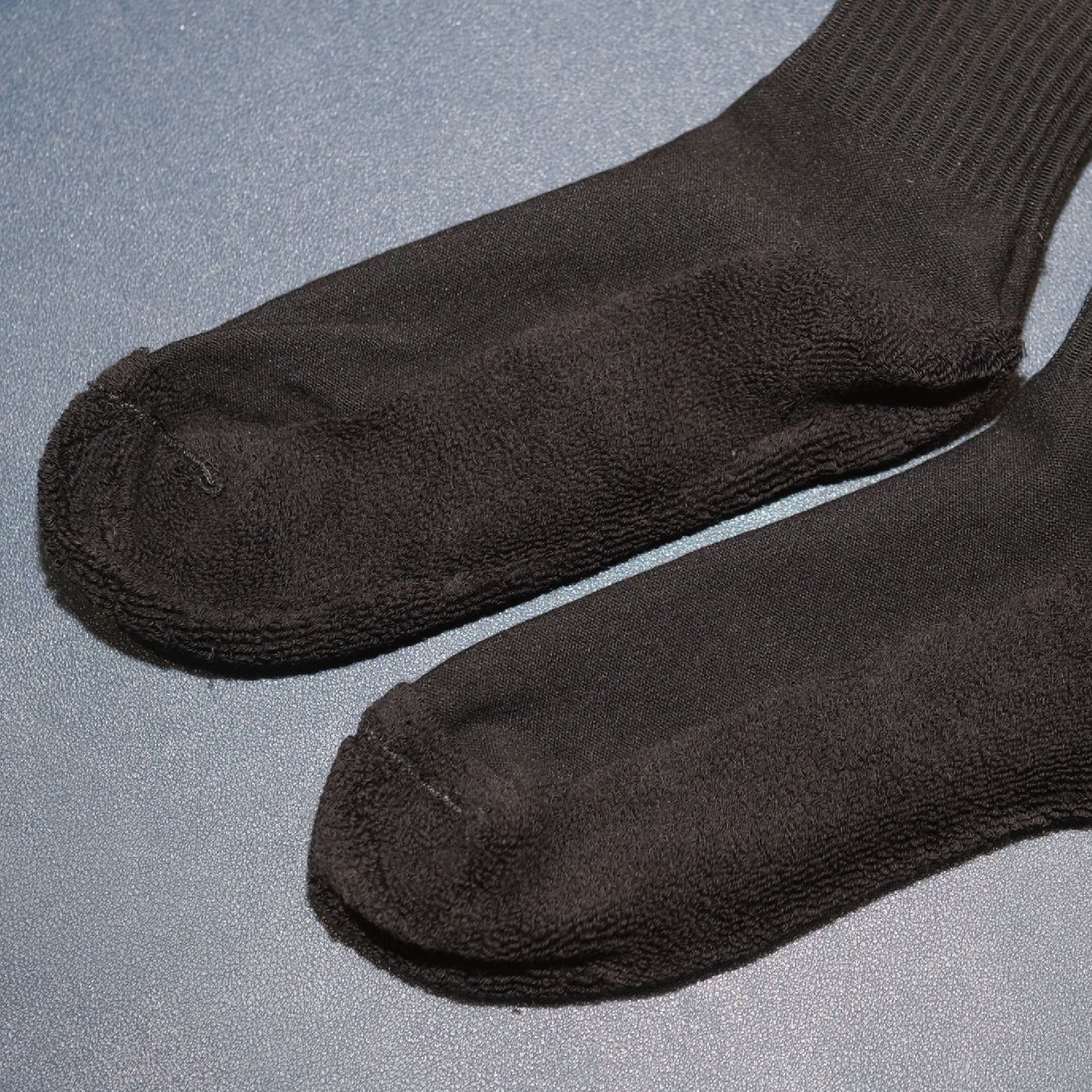 白－刺繡毛巾底襪